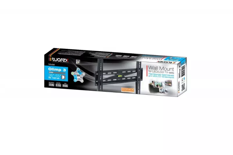 OLIMP-3-BLACK Кронштейн для ЖК LED экранов 26''-55'' OLIMP-3-BLACK Кронштейн для ЖК LED экранов 26''-55''