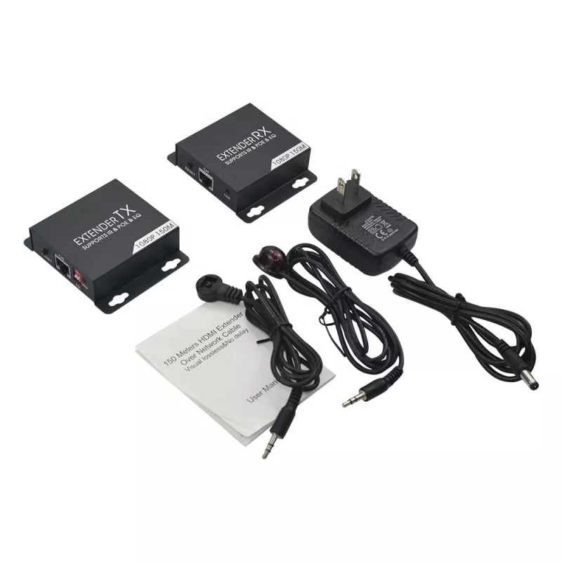 AYE-07_POC HDMI-удлинитель по витой паре, 1920х1080/60 Гц AYE-07_POC HDMI-удлинитель по витой паре, 1920х1080/60 Гц