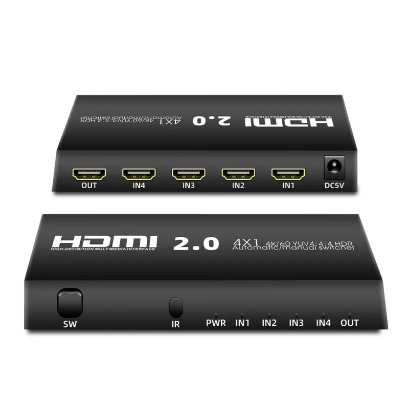 AYS-41V20 коммутатор сигналов HDMI 4 x1 AYS-41V20 коммутатор сигналов HDMI 4 x1