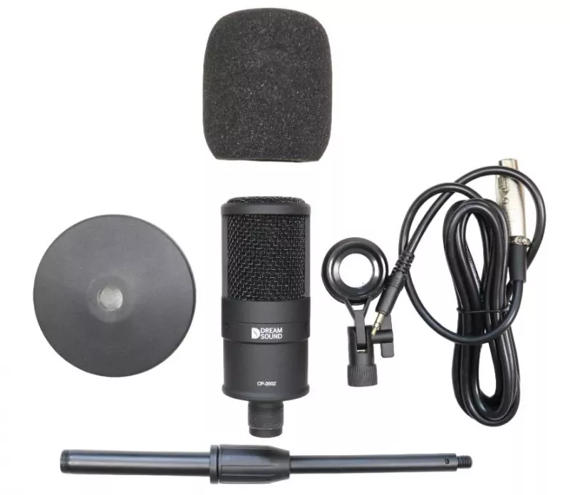 Dreamsound CP-200Z Студийный конденсаторный микрофон Dreamsound CP-200Z Студийный конденсаторный микрофон