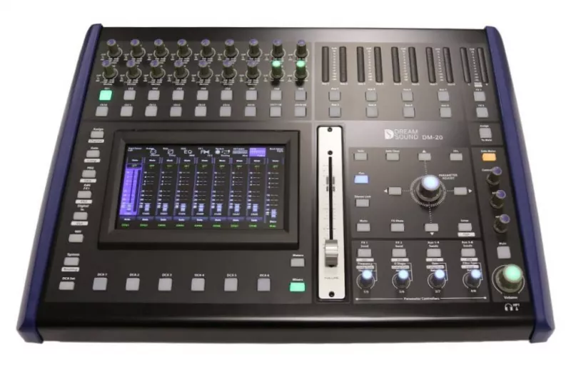 Dreamsound DM-20 16-канальный цифровой микшер Dreamsound DM-20 16-канальный цифровой микшер