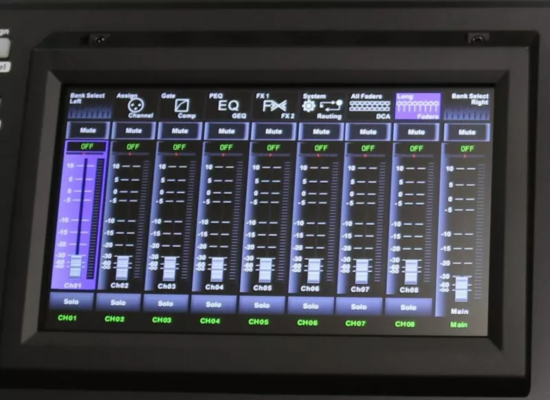 Dreamsound DM-20 16-канальный цифровой микшер Dreamsound DM-20 16-канальный цифровой микшер