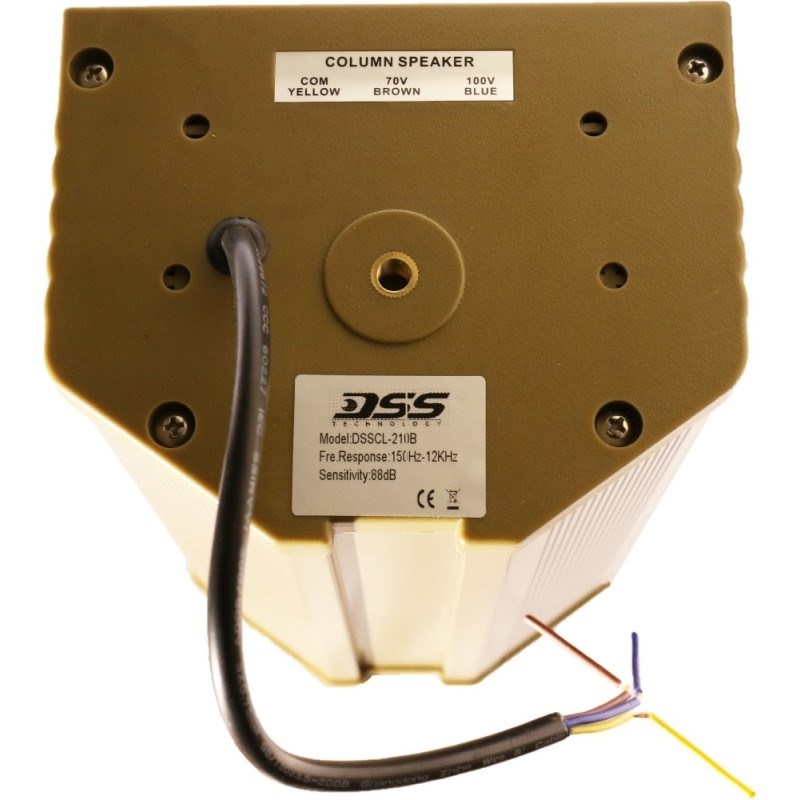 DSSCL-210B Речевой оповещатель 1х4''+1'', 5/10 Вт DSSCL-210B Речевой оповещатель 1х4''+1'', 5/10 Вт