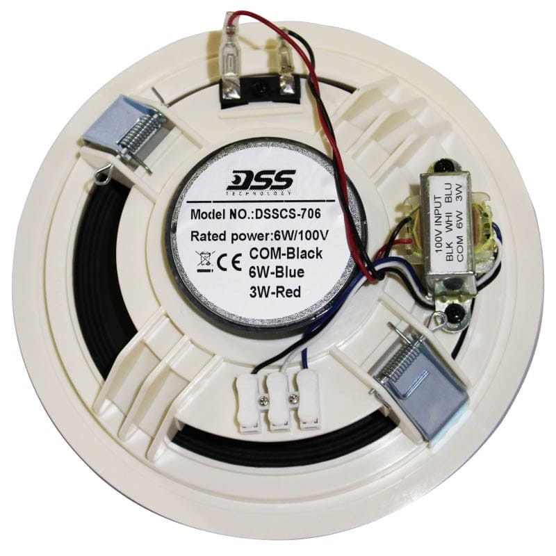 DSSCS-706 потолочный громкоговоритель 5'', 6Вт/100В DSSCS-706 потолочный громкоговоритель 5'', 6Вт/100В
