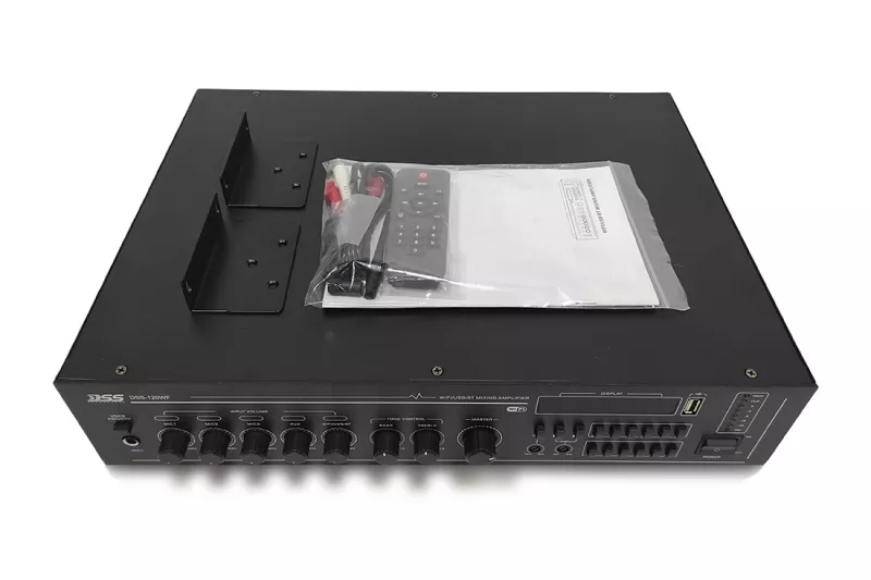 DSS-120WF усилитель 120 Вт/100В, WIFI, MP3, FM, Bluetooth, SD DSS-120WF усилитель 120 Вт/100В, WIFI, MP3, FM, Bluetooth, SD