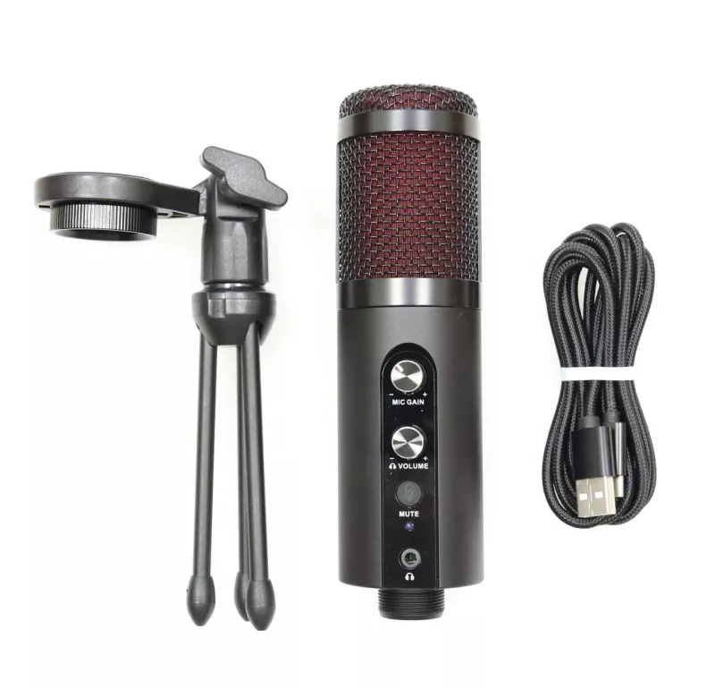 Dreamsound GES-100U конденсаторный USB-микрофон с аксессуарами Dreamsound GES-100U конденсаторный USB-микрофон с аксессуарами
