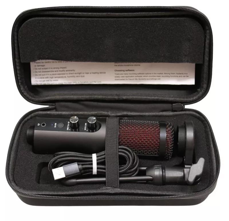 Dreamsound GES-100U конденсаторный USB-микрофон с аксессуарами Dreamsound GES-100U конденсаторный USB-микрофон с аксессуарами