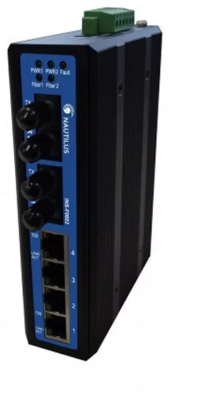 Nautilus INS-F0602MC2-T неуправляемый коммутатор 6 портов Nautilus INS-F0602MC2-T неуправляемый коммутатор 6 портов