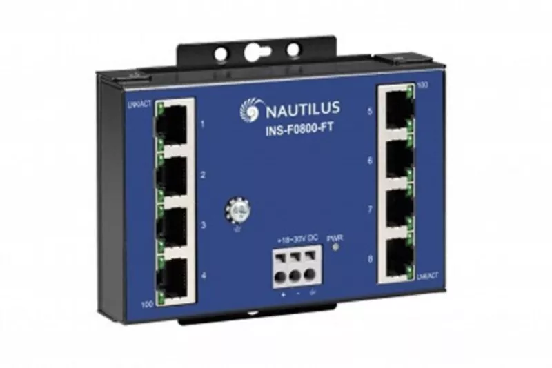 Nautilus INS-F0800-FT неуправляемый коммутатор 8 портов Nautilus INS-F0800-FT неуправляемый коммутатор 8 портов