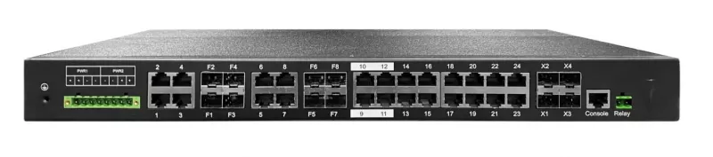 IS1024GPS-8F-4TF коммутатор L2 24х1G, 8x1G SFP, 4x10G SFP+, POE IS1024GPS-8F-4TF коммутатор L2 24х1G, 8x1G SFP, 4x10G SFP+, POE