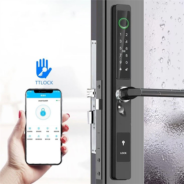 DSS D02 электронный дверной замок с Wi-Fi и BlueTooth DSS D02 электронный дверной замок с Wi-Fi и BlueTooth